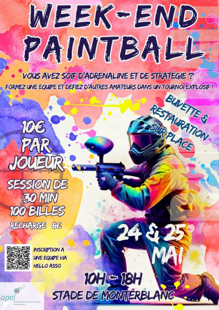 deux jours de paint-ball