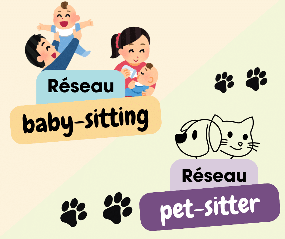 Réseau babysitter petsitter